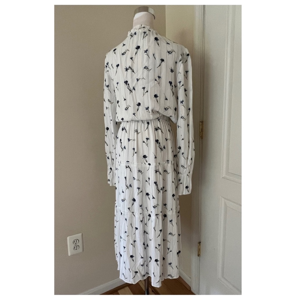 JOIE Floral-Print Silk Midi Dress - Picture 12 of 17